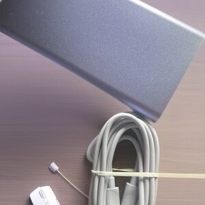 Purple portable charger with Cable